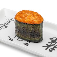 Запеченный гункан с крабом