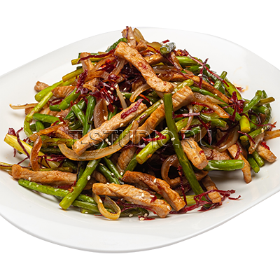 Свинина с острым перцем