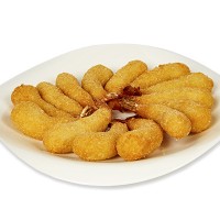 Тигровая креветка в сухарях