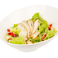 Салат Цезарь с курицей