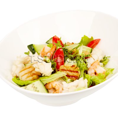 Салат с морепродуктами