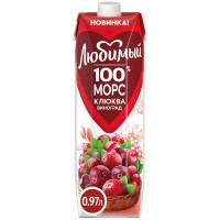 Морс клюквенный 0,97 л.