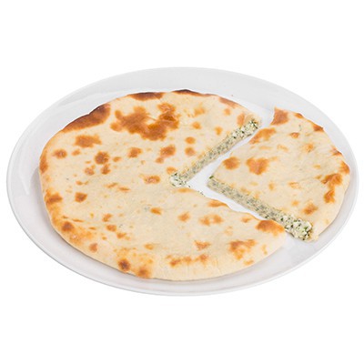 Осетинский пирог с сыром и зеленью